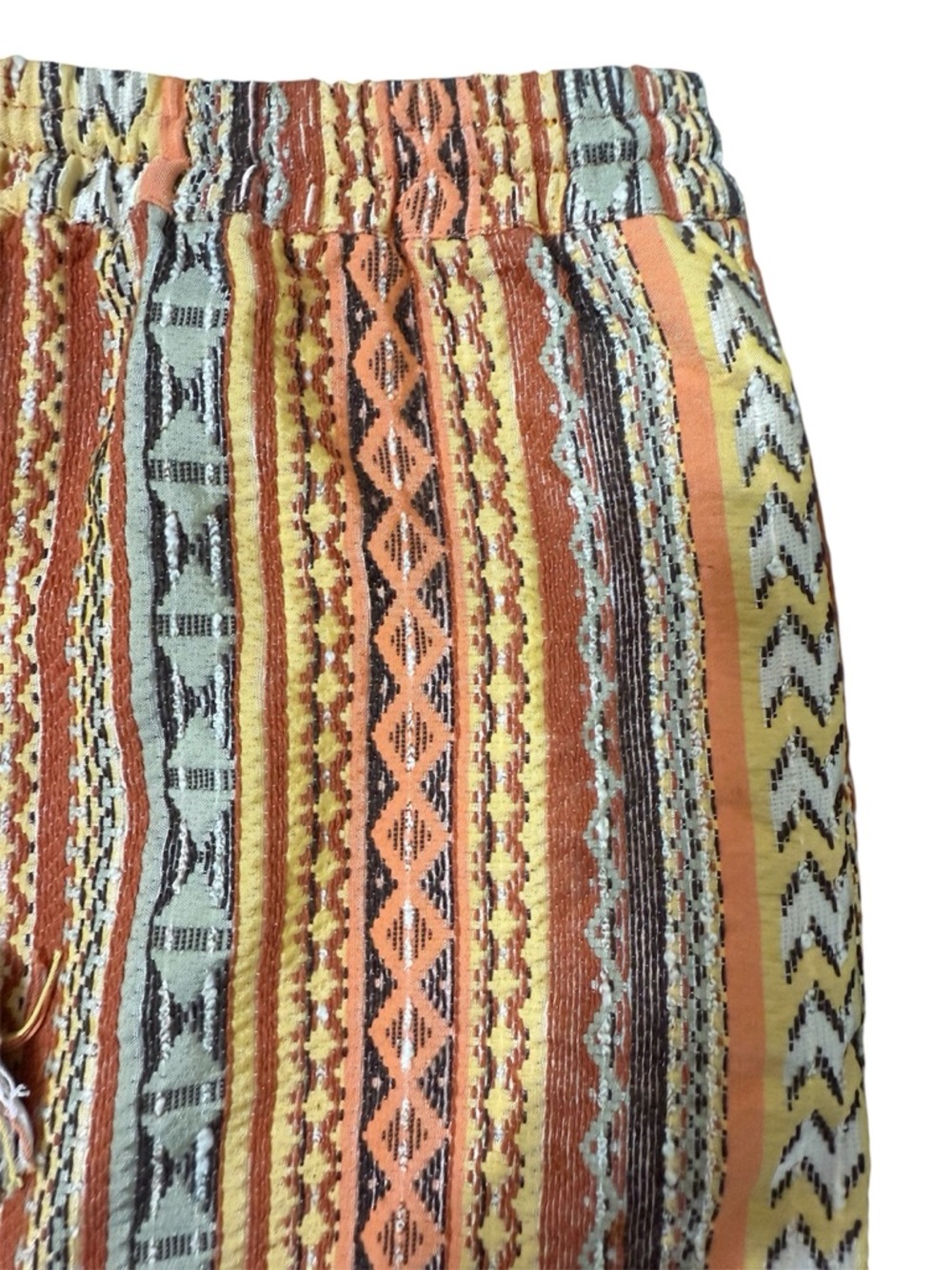 Calypso St. Barth Gideona Embroidered Bohemian Mini Skirt Medium M Retail $195 - Picture 10 of 11